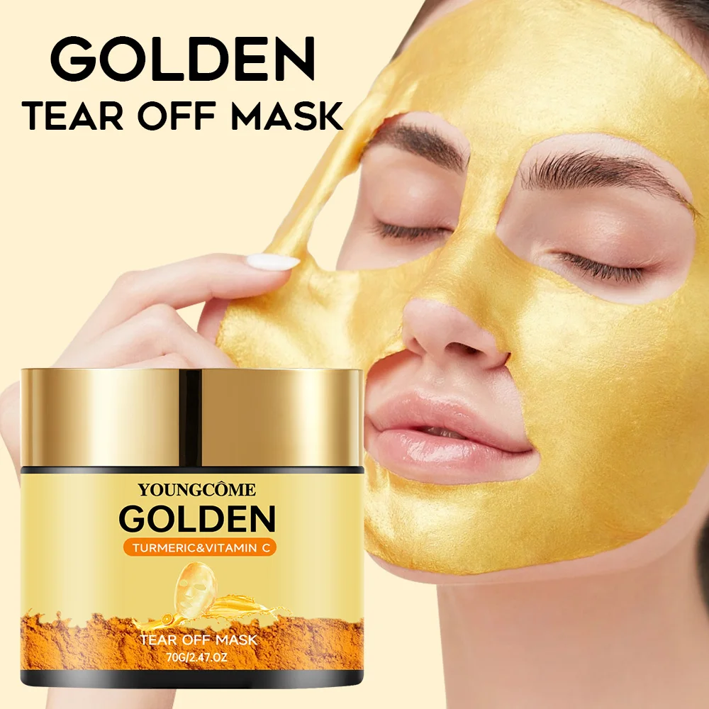 

Gold Face Mask Beauty Facemask Skin Remove France Golden Collagen Facial Moisturizing Masks 24K Remove Blackhead Face Care40/70g