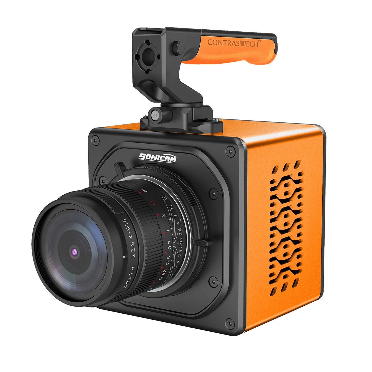 Built-in Recording Software RAM 128GB Microsecond Exposure 10 GigE 1920X1080 Color High-speed Slow Motion Camera for Lab