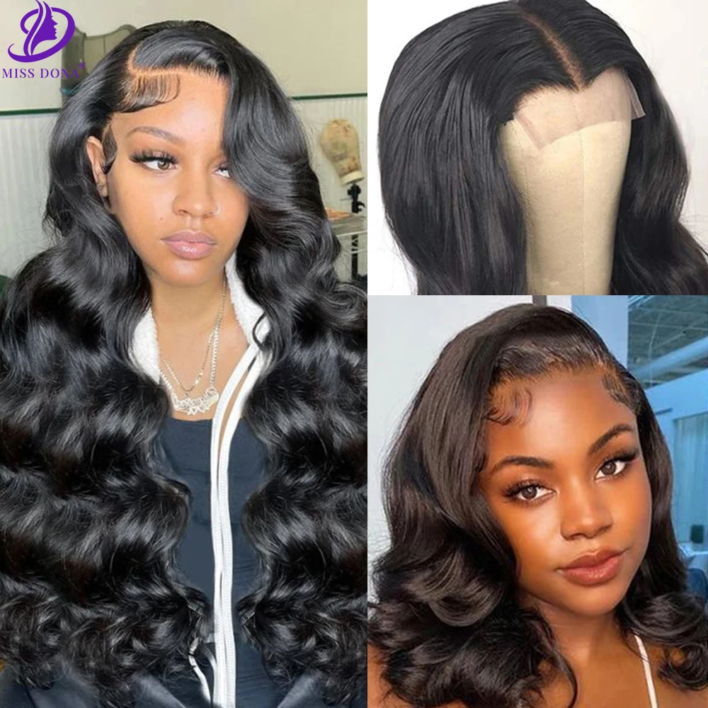 

Clearence Sale 4*4 Lace Front Wigs Body Wave 180% Density Hair Wig Remy Hair wigs for Women