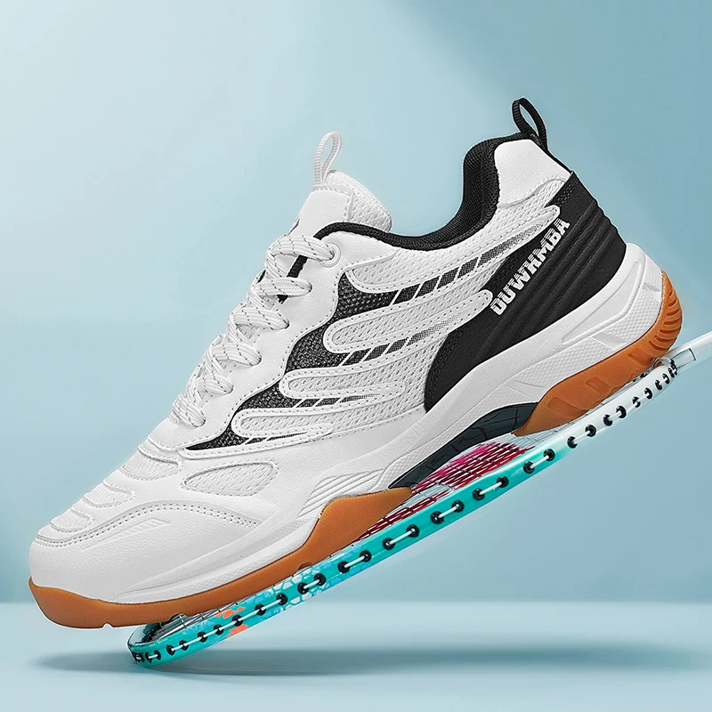 2025 nuevos zapatos de tenis de mesa para hombres y mujeres, zapatos de bádminton de diseñador, zapatillas deportivas cómodas Unisex, zapatillas de entrenamiento de bádminton para parejas