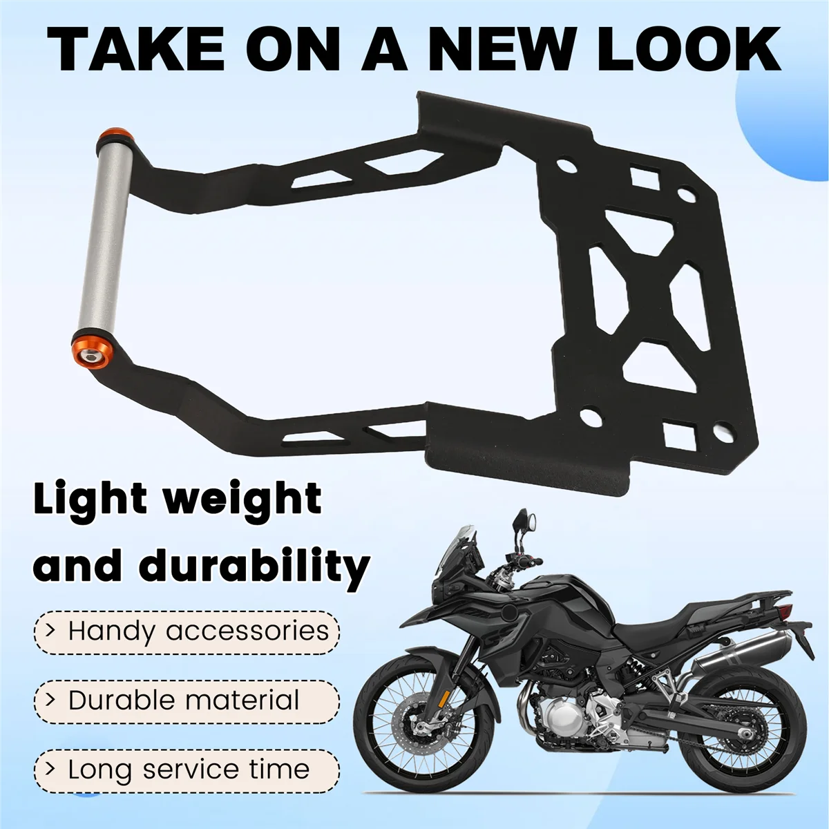 

Motorcycle Windshield Stand Holder Mobile Phone GP New Arrivals 0 ADV 2019-2023 12MM