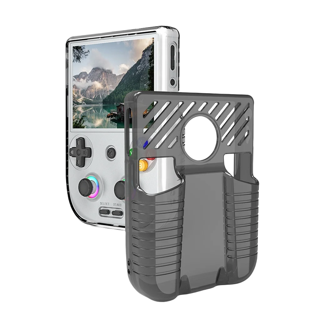 

Suitable for Anbernic RG 406V game console protective cover TPU cooling transparent anti-drop case