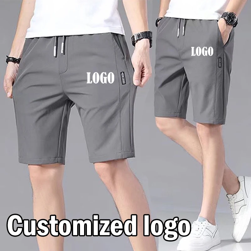 Customized Summer newest Men\'s Shorts Printed Casual Loose Short Pants Sports Gym Pants