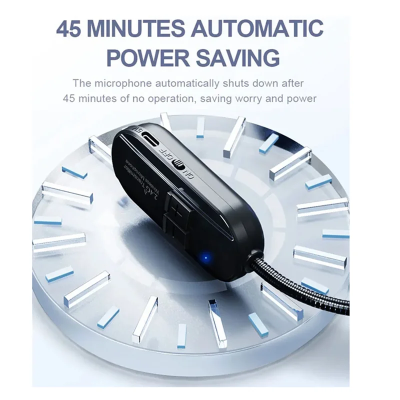 AA08-2X المهنية سماعة رأس لاسلكية ميكروفون الارسال ميكروفون لنظام راديو الصوت الغيتار تعليم اللياقة البدنية الألعاب