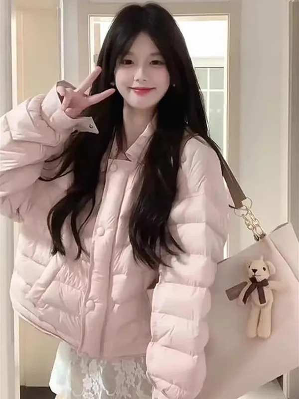 

Легкая хлопковая куртка-рубашка в корейском стиле, свободного кроя, с длинными рукавами, модная женская верхняя одежда в стиле барн, цветная