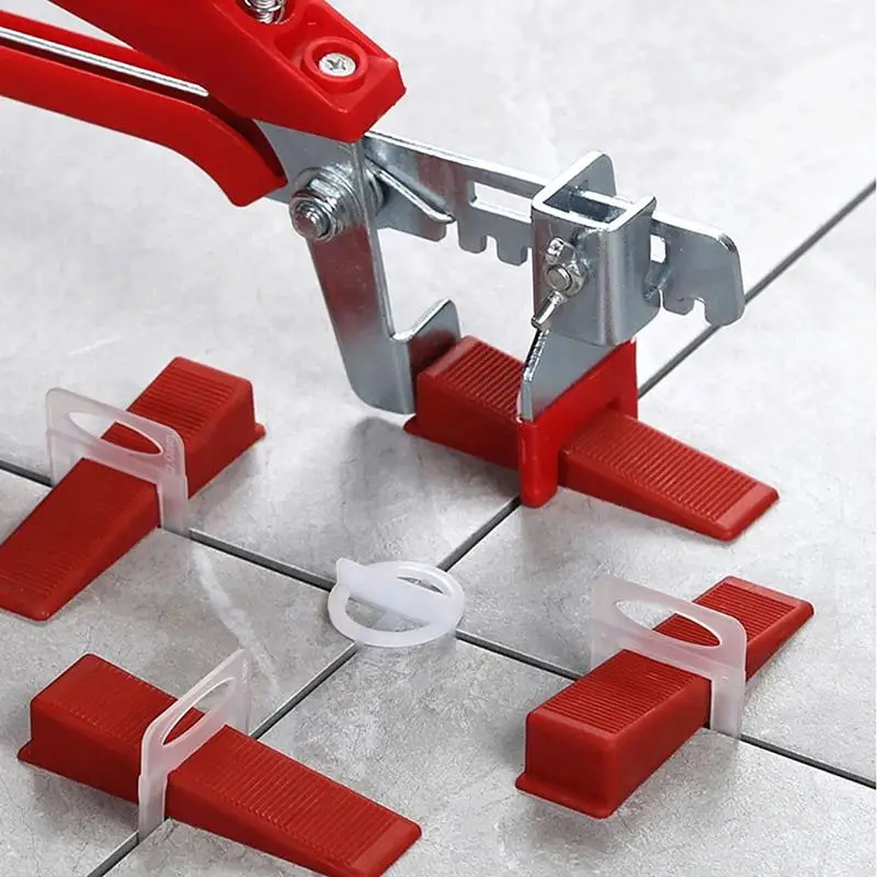 100Pcs Ceramic Tile Spacers Clips - 1.0/2.0/3.0MM Tile Leveling System For Floor Wall Tile Laying Construction Tools