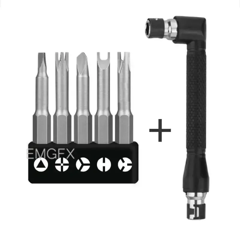 1/5Pcs Special-shaped Screwdriver Set 50mm 1/4