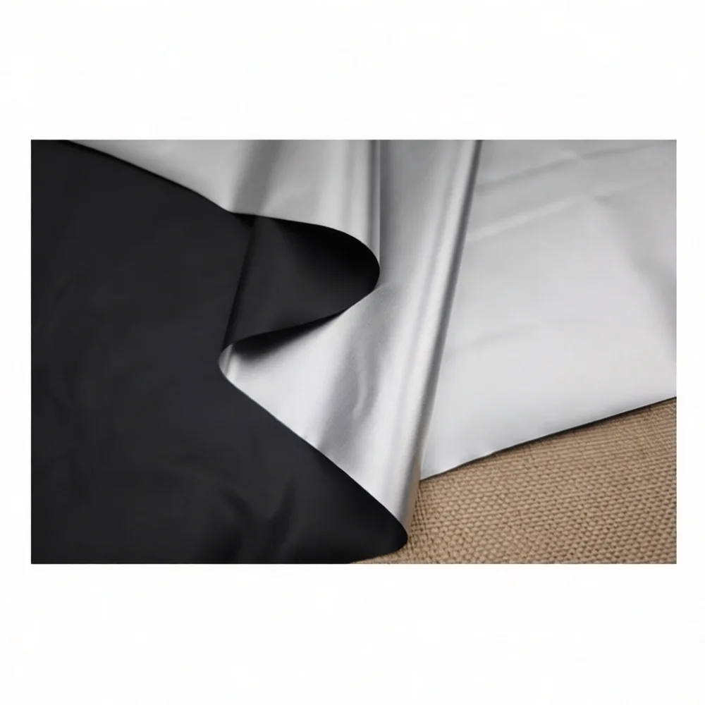 Blackout Fabric Titanium Silver Sun Shade Cloth Heat Insulation Material For Garden Tent And Photography Studio
