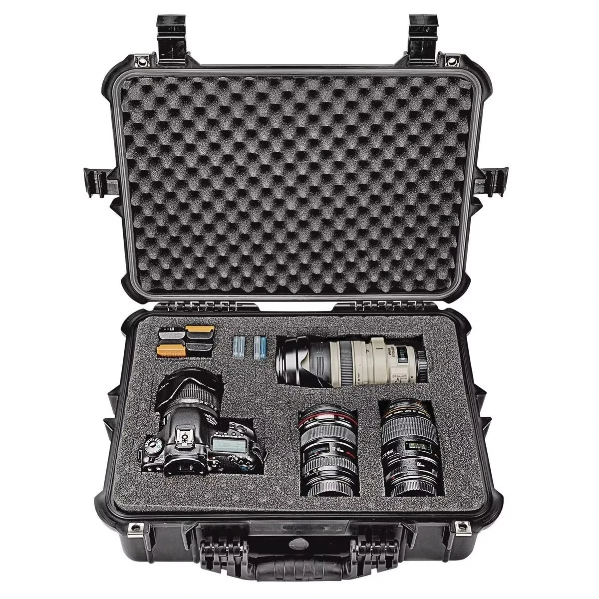 Multifunction Plastic Hard Flight Case EVA Foam Protection For Equipment Tools
