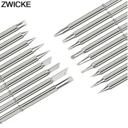Puntas de soldador eléctrico T12, T12-K B2, BC2, ILS, JL02, D24, KF para Hakko fx951, Kits de estación de soldadura DIY