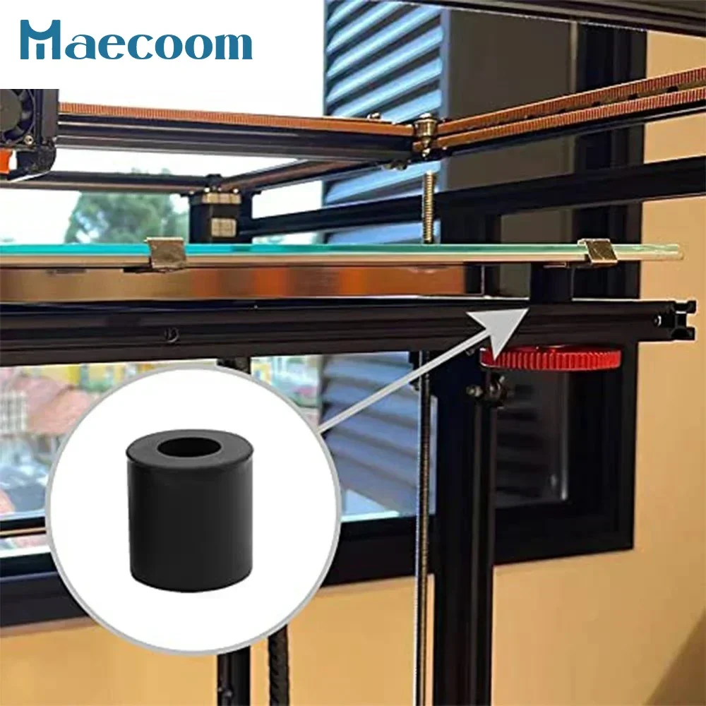 4Ppcs High Temperature Silicone Solid Spacer Hot Bed Leveling Column 12/16/18/26mm For CR-10 CR10S Ender-3 3D Printer Parts