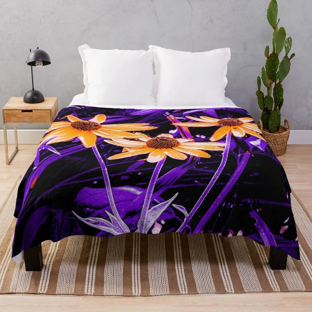 

Purple Sunshine Throw Blanket Blankets For Bed Extra Large Throw Blankets