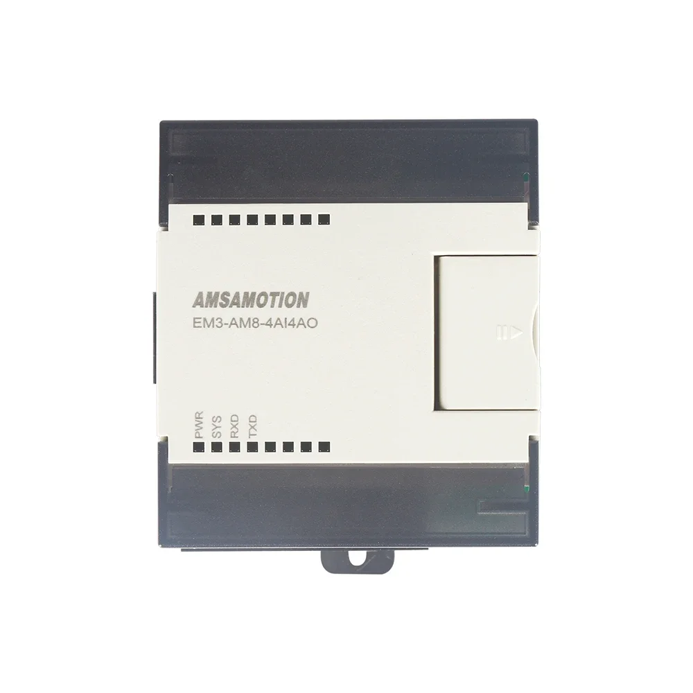 EM3 Module for AMSAMOTION FX3U PLC Programming Controller Analog 4I/4O EM3A-IO8R EM3A-AM8 EM3A-AE8 EM3A-AQ8 EM3A-AR8G PT100