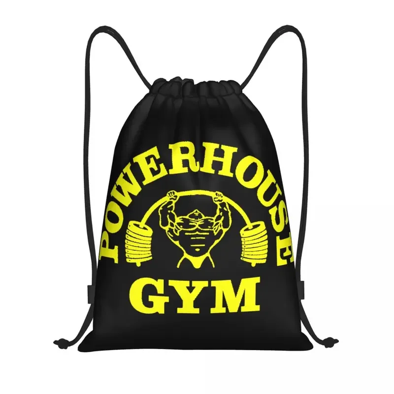 

Gym Drawstring Backpack Sports Gym Bag for Women Men Fitness Building Muscle Shopping Sackpack