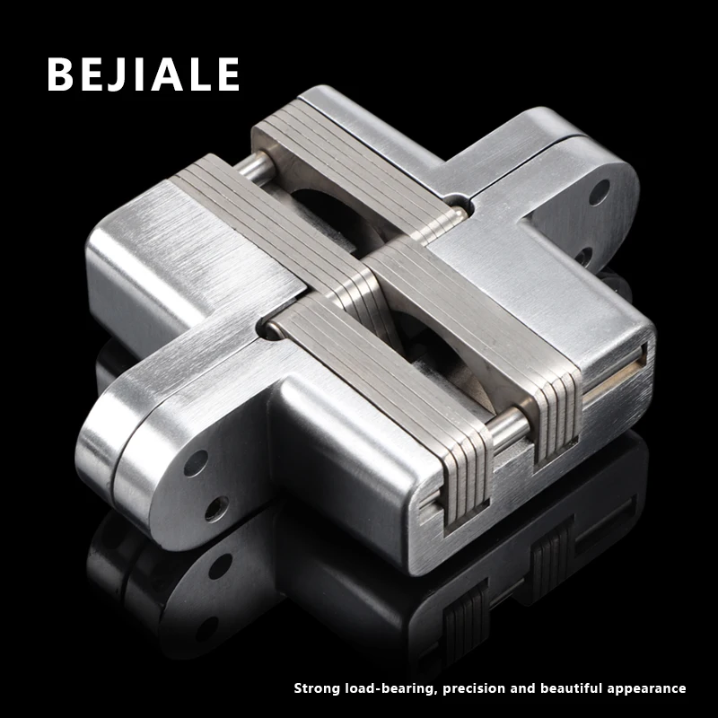 304 Stainless Steel Invisible Hinge Cross Hidden Folding Door Hidden Door Hidden Wood Door Hinge Hidden Page Furniture Hardware