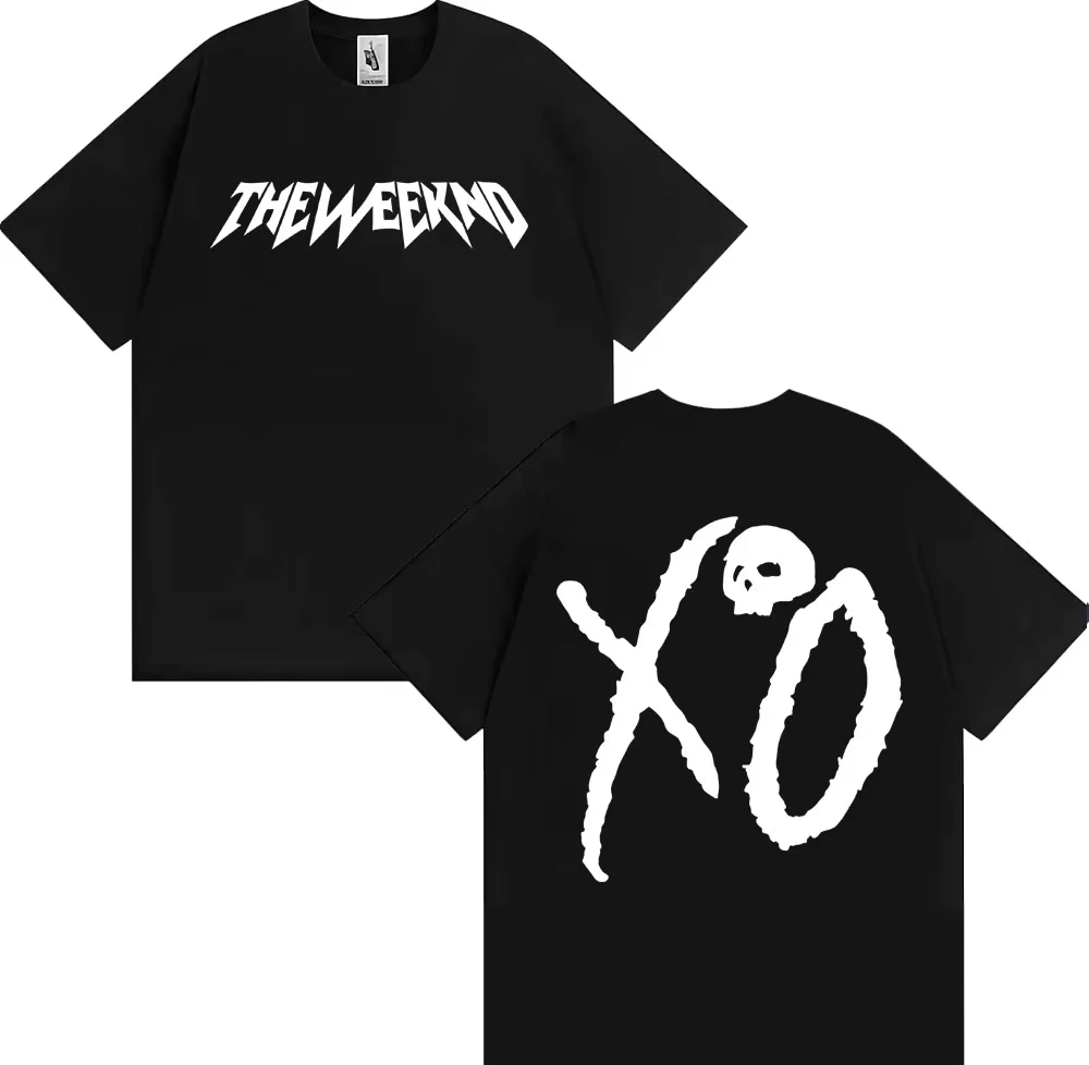 The Weeknd XO After Hours Til Dawn Print Merch 2026 T Shirt Cotton Men's Clothing Women's Summer T-Shirt Y2k Casual Fans Tee