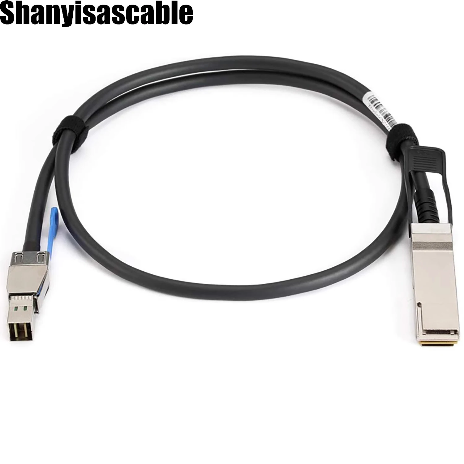 2.0M External Mini SAS HD SFF-8644 to QSFP SFF-8436 Copper Passive Cable for NetApp