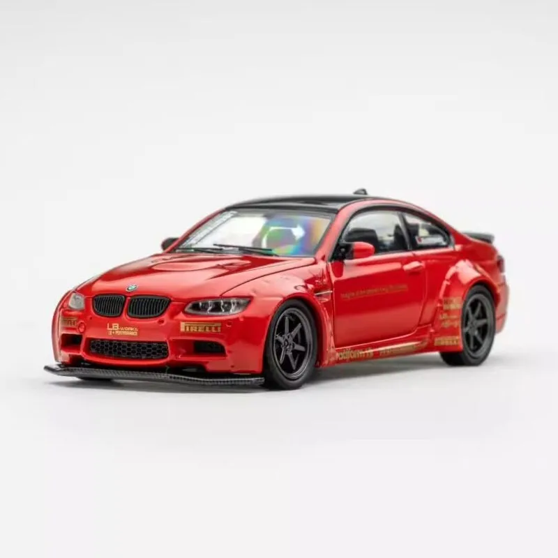 Diecast FM Fine Model 1:64 Scale BMW 3 Series 4th Generation M3 E92 Widebody Alloy Car Model view 4