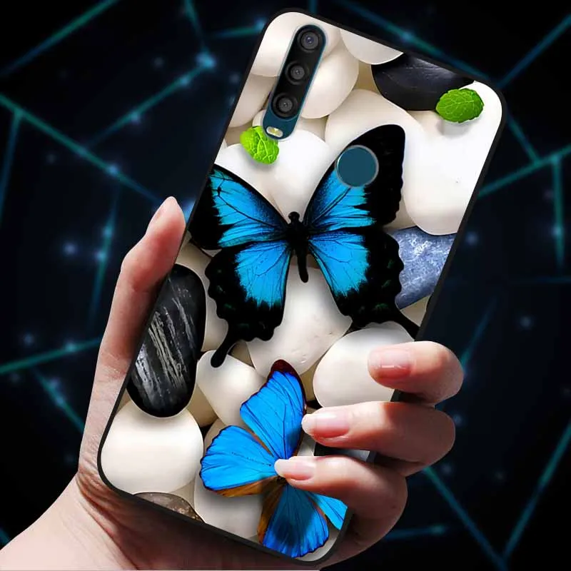 For Alcatel 3L 2020 Cases Printed Cat Soft Silicone Back Covers for Alcatel3L 3 L 2020 5029Y 5029 5029D Fundas Capa Coque 6.22