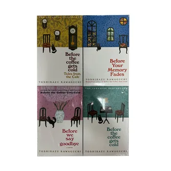 4 Boek/Set Door Toshikazu Kawaguchi Voordat We Afscheid Nemen/Voordat De Koffie Koud Wordt/Verhalen Uit Het Café/Voordat Je Geheugen Vervaagt