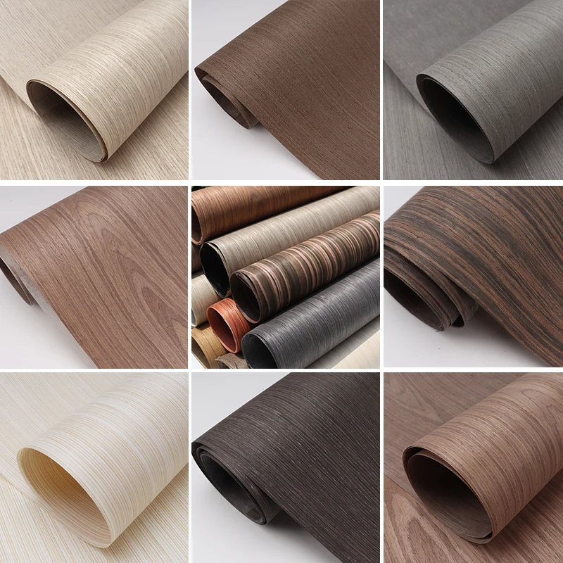 Nordic modern and simple style L:2.5 Meters/pcs Wide:55cm Thickness:0.2mm Technology Wood Veneer Furniture Edge Banding Strip