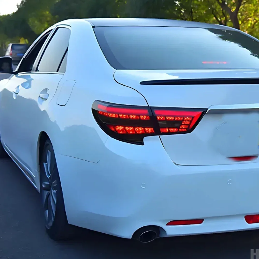 Автомобильный задний фонарь для Toyota REIZ MARK X 2013-2017, все новое обновление, светодиодный плавный фонарь, динамический указатель поворота, стиль, горячая распродажа, аксессуары