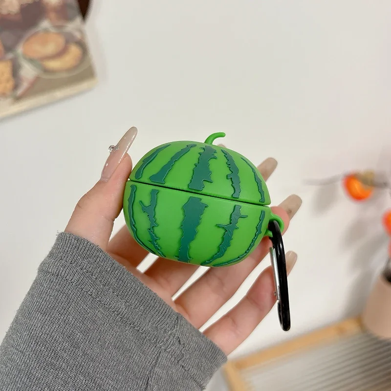 Watermelon Cute Lovely Case for Samsung Galaxy Buds Pro Live FE 2 Buds2 Pro Cover Protective Shell for GalaxyBuds 3 Buds3