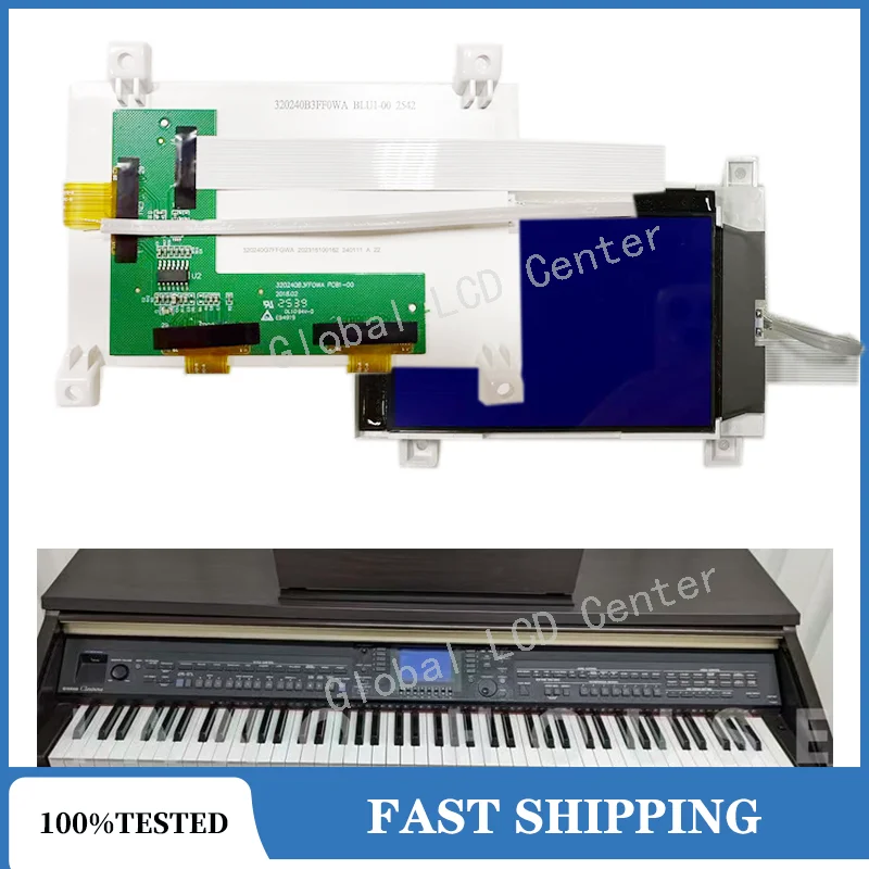 

Original New LCD Display Screen For Yamaha Clavinova CVP-401 CVP-501 WJ273900 CVP401 CVP501