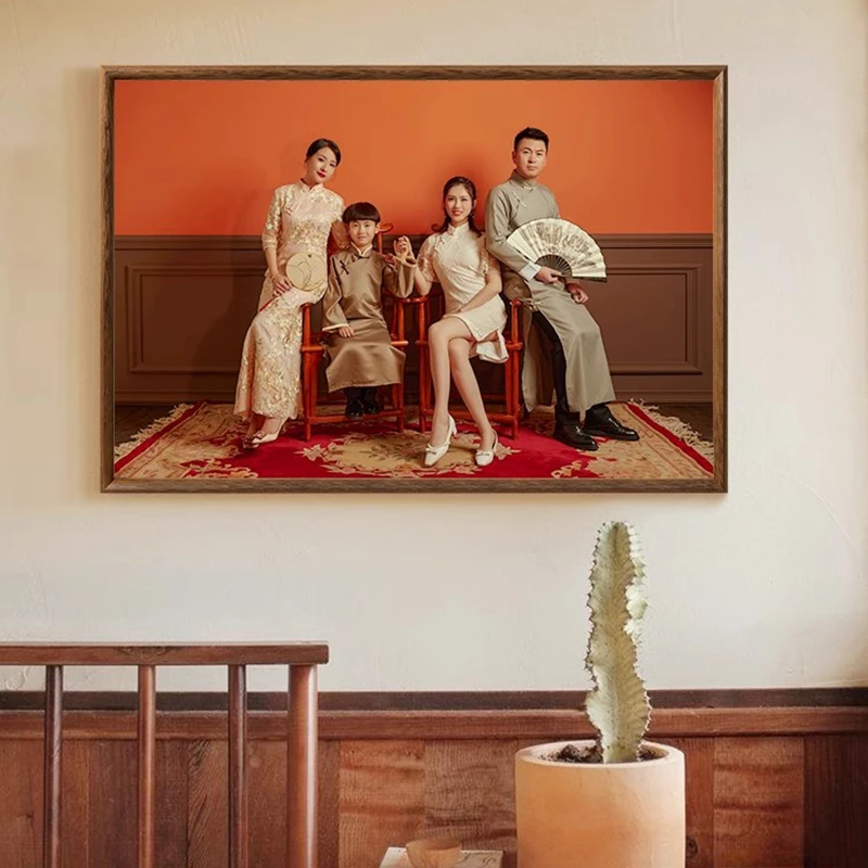 

Modern Solid Wood Photo Frame Japanese Wabi-sabi Living Room Show Photo Frame Desktop Quadro Home Decor Porta Retrato FYPF