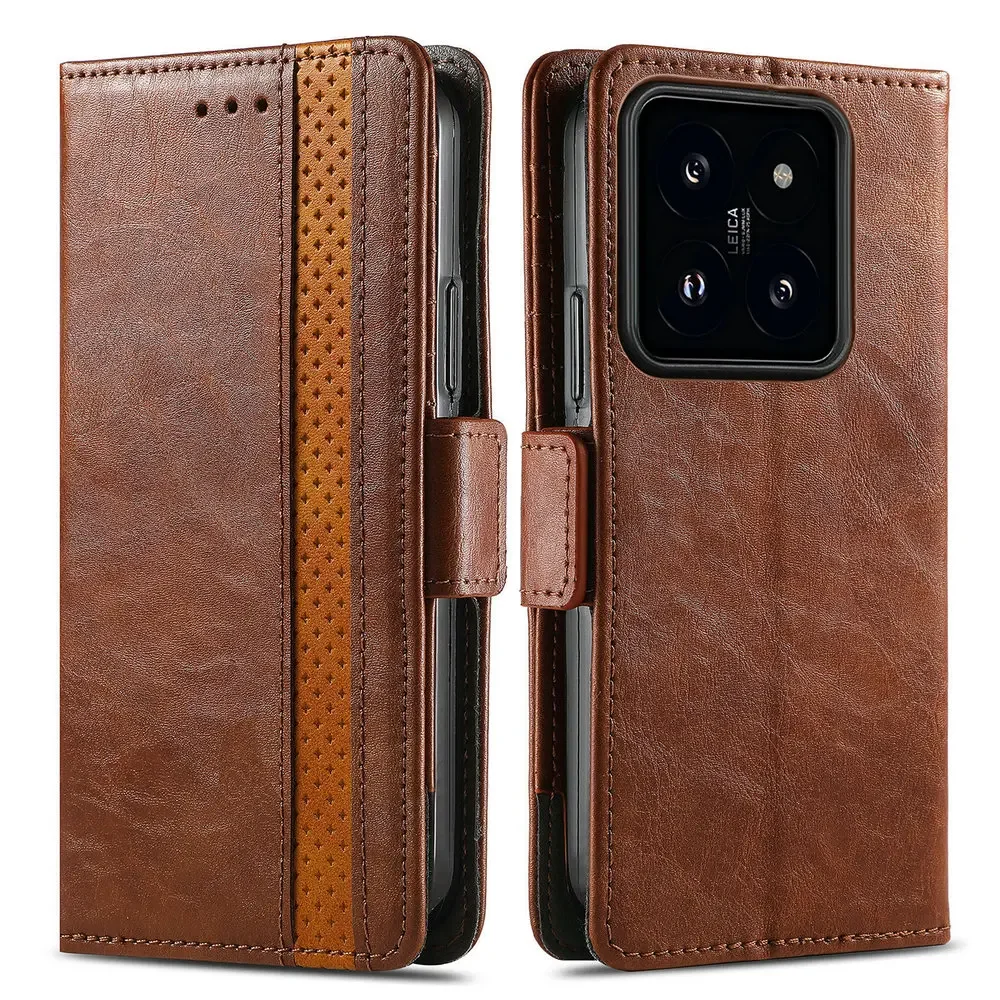 

14T Pro 13T 14 T 13C 12X Leather RFID 360 Protect for Xiaomi 13T 5G Book Case Redmi Note 13 Pro+ 12 11T Mi 11 Lite 12T Flip Capa