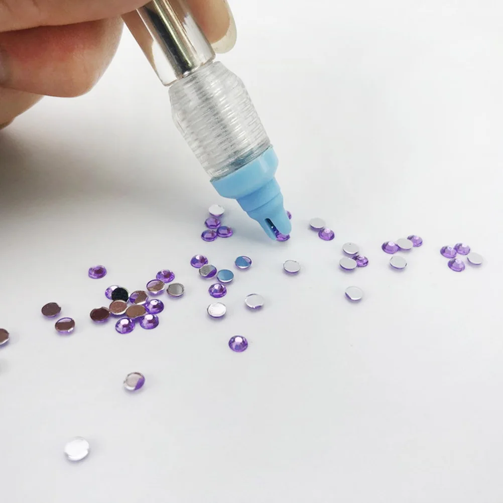 

1pc Beads Painting Rhinestones Picker Diamond Rhinestones Picker Art Tool Sturdy Easy Handling Professional Home Use Blue