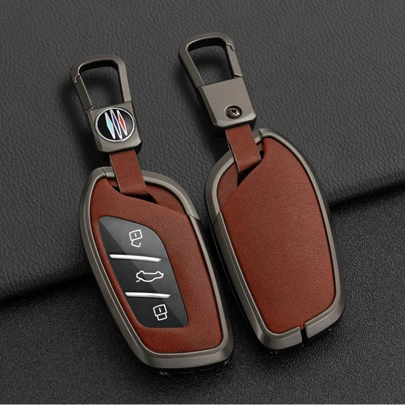 Zinc Alloy+ Tpu Key Case Cover For MG4 MG5 MG6 Mg3 Mg7 MG ZS EV HS EHS ZX GT Roewe RX3 RX8 ERX5 RX5 I6 I5 Car Accessories