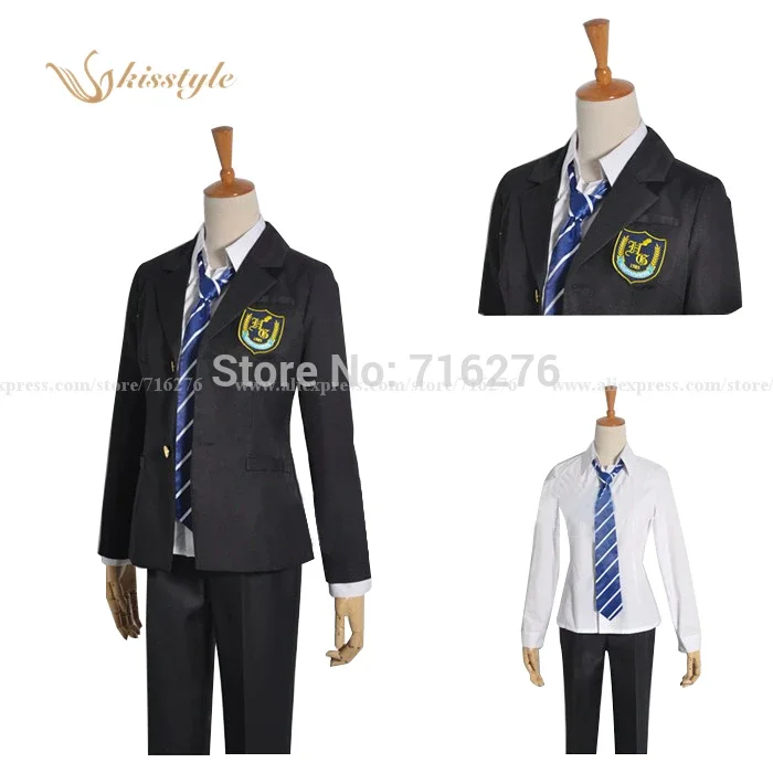 Kisstyle Fashion Anime White Album 2 Haruki Kitahara Cloth Uniform Cosplay Costume,Any Size