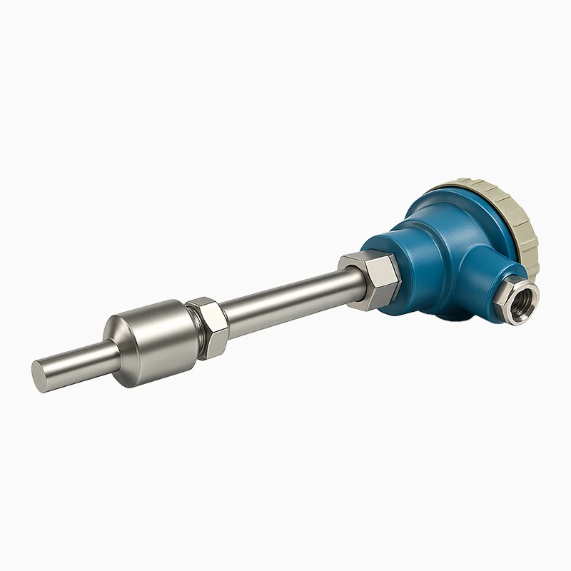 Industrial High Precision Stainless Steel Probe Pt100 RTD Thermocouple with Junction Box Temperature Sensor