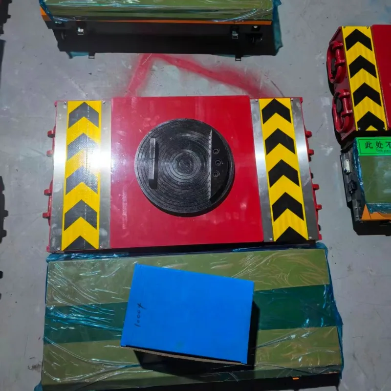 Remote Control Electric Transporter Zero Turn Battery Powered Load Moving Skates 50Ton Capacity Transporter