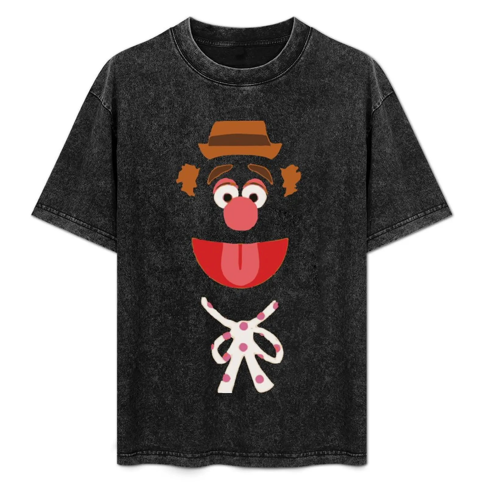 Fozzie Bear T-Shirt funny shirt cotton shirts graphic tee summer top vintage anime shirt black t-shirts for men