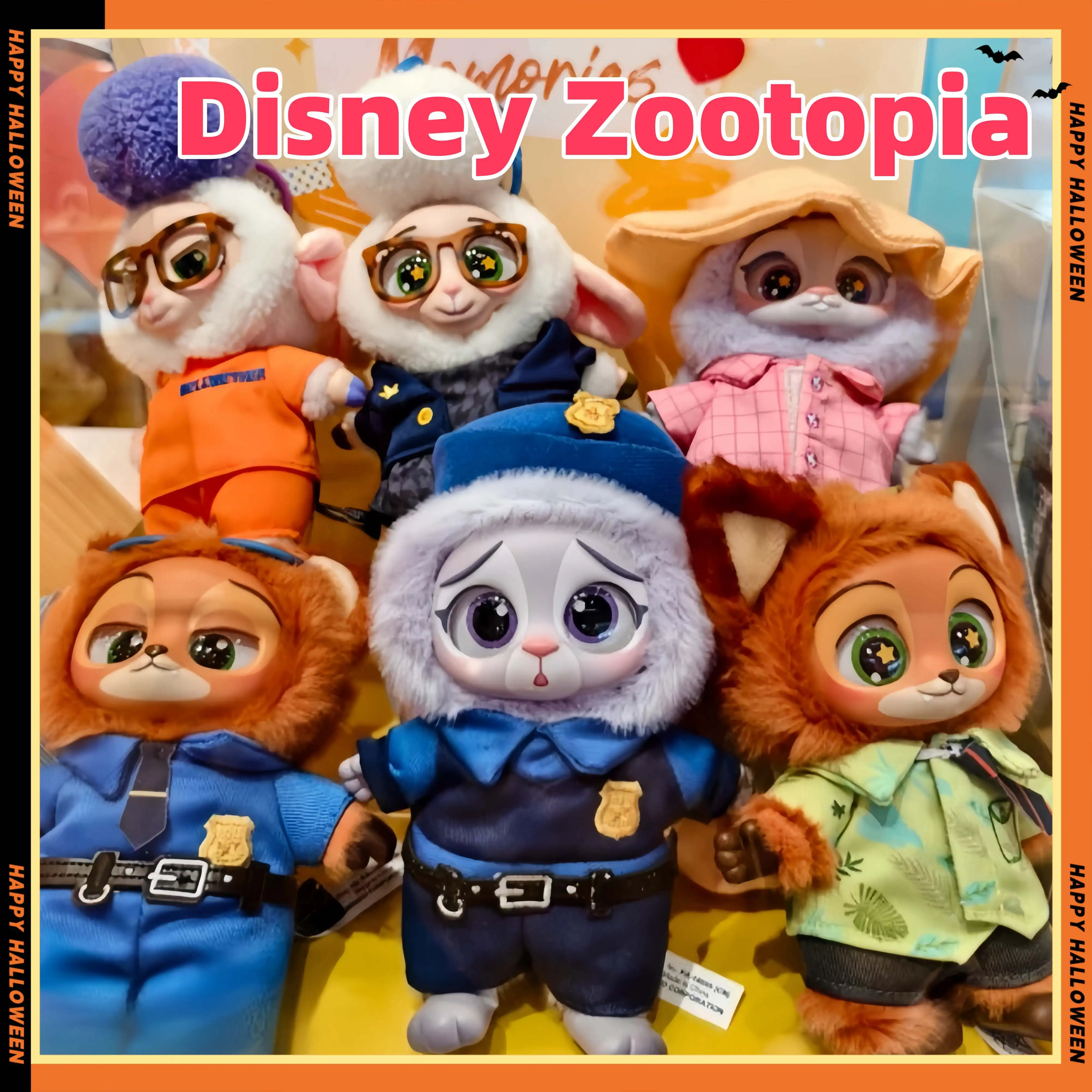 

Authentic Disney Zootopia 2 Plush Vinyl Keychain Blind Box Toy Gift Girls Animal Collectible Trending Mystery Child Chrismas Toy