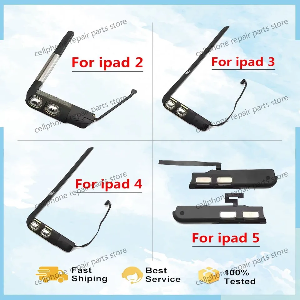 

Loud Speaker Ringer For iPad 2 3 4 5 A1395 A1396 A1397 A1403 A1416 A1430 A1458 A1459 A1460 Ringer Buzzer Flex Cable