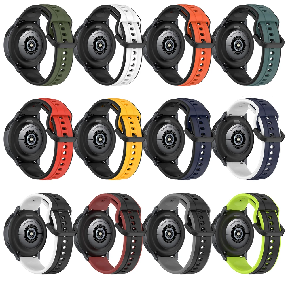 20/22mm Sports Silicone Strap For HUAWEI WATCH GT 3 46mm 42mm Buds Runner Band HONOR Magic Watch2 GS Pro ES Bracelet Watchbands