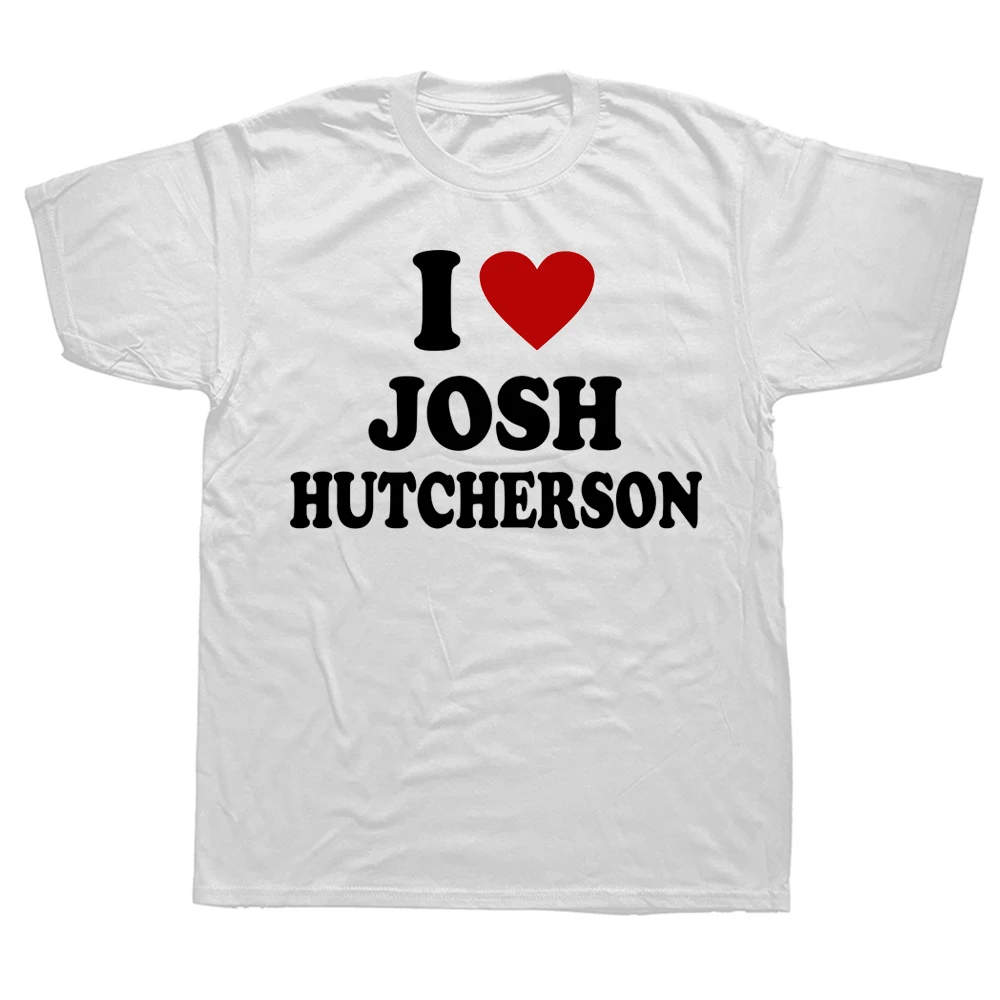 I Love Josh Hutcherson T Shirt 2024 Peeta Mellark Fans Gift T-shirts For Men Women 100% Cotton Soft Unisex Tee Tops EU Size