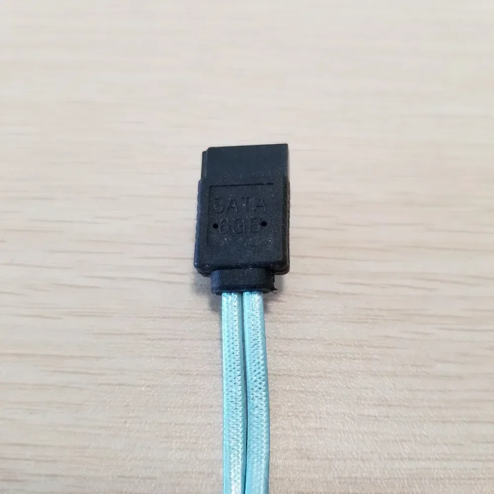 Ultrashort SAS Line Dual-Channel SATA 3.0 SATA3 Hard Drive Data ITX Cable 6Gbps 10CM for  Mini host Computer HTPC Mainboard