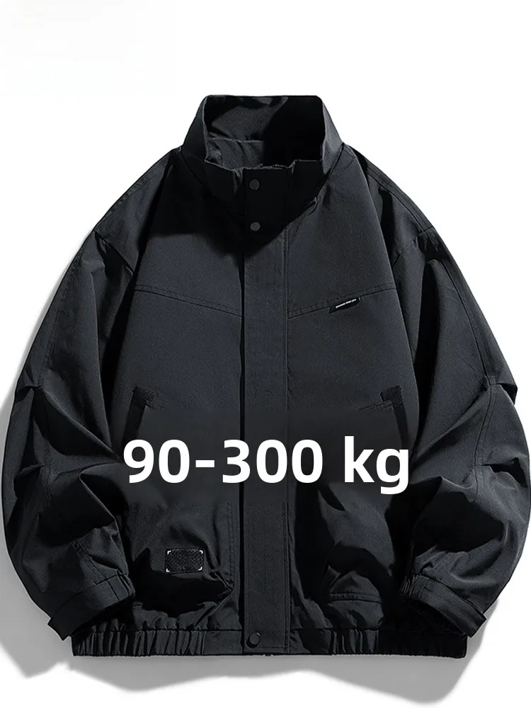 

MoChao большого размера Pilot Jaet, мужское повседневное свободное пальто с воротником-стойкой, осеннее новое модное универсальное цветное пальто