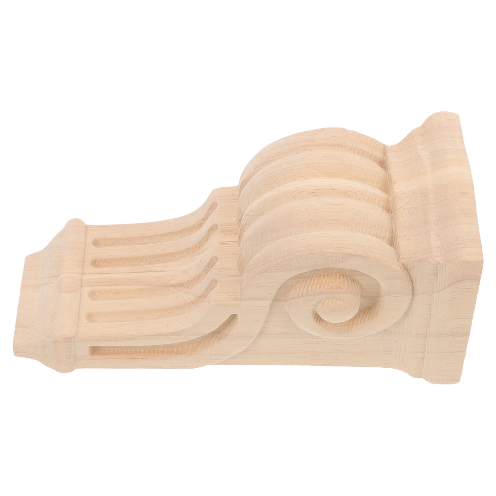 

Угловая аппликация из цельного дерева, декоративная отделка для мебели, резьба по дереву, молдинг, неокрашенная накладка, сделай сам, домашний декор, корбели