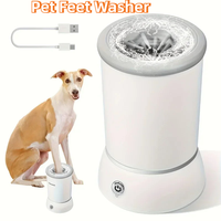 Pet Feet Washer Electrical Pet Paw Cleaner Automatic Pet Foot Cleaning Cup Portable Quick Low Noise Cat Dog Paw Cleaner