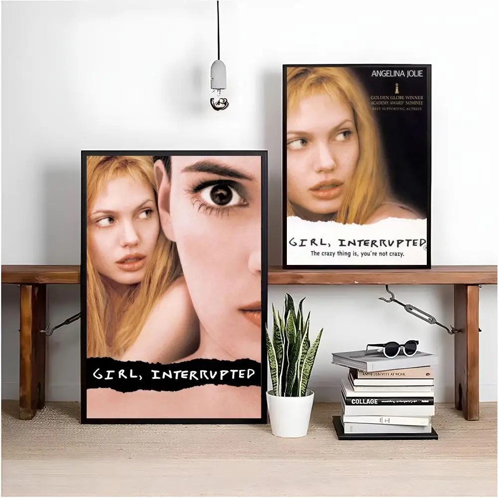 فتاة متقطعة الفيلم التلفزيون أنيمي المشارك HD الفن لزجة جدار مقاوم للماء غرفة المعيشة المنزلي غرفة نوم بار #2