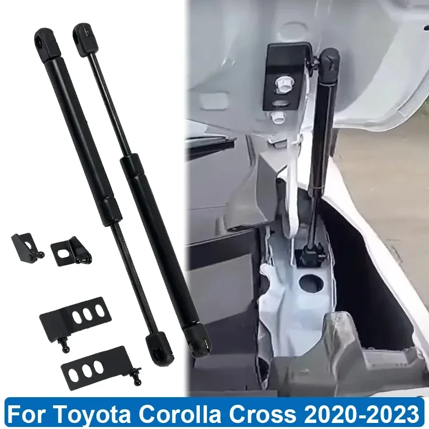 Do Toyota Corolla Cross 2020 2021 2022 2023 Przednia maska silnika Sprężyna gazowa Amortyzator Hydrauliczny podnośnik pręta Akcesoria samochodowe