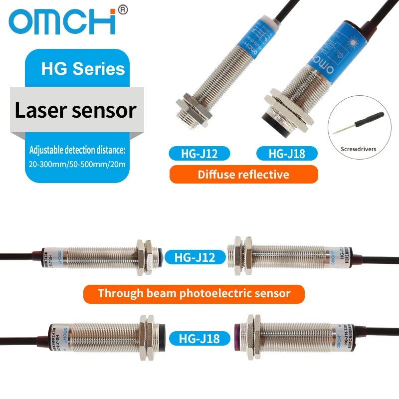 Рисунок 2 - OMCH HG-J12-D15 HG-J18-D50 HG-J12-T20