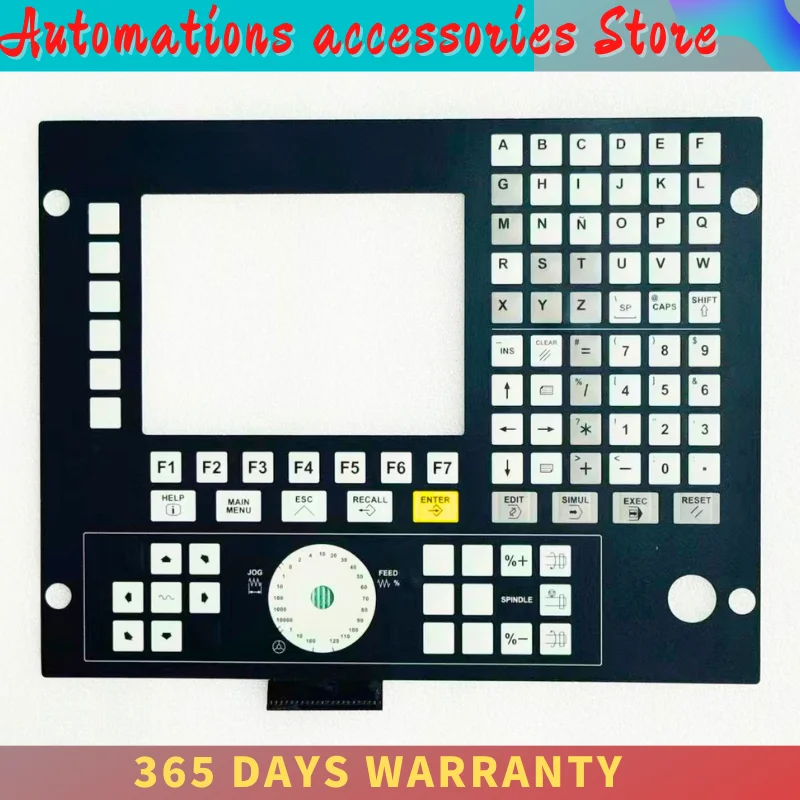 CNC 8037-M-40 8037 8037M Membrane Keypad Keyboard Switch Button Standard Size Keyboard Accessory 8037 CNC8037-M Fagor CNC system
