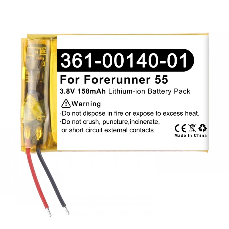 361-00104-00 361-00140-01 361-00086-00 Vervang Batterij Voor Garmin Forerunner 45 45S 645 735 745 945 955 55 935 45S Horloge + Gereedschap - afbeelding 1