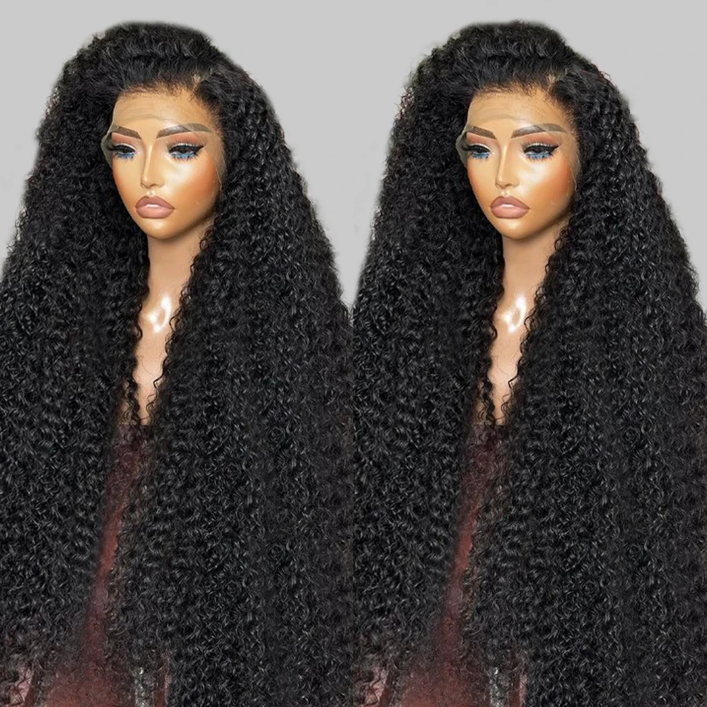 250% 30 40Inches Hd Lace Wig 13x6 Human Hair Deep Wave Frontal Wig 13x4 Hd Lace 360 Water Wave Curly Human Hair Wig on Sale